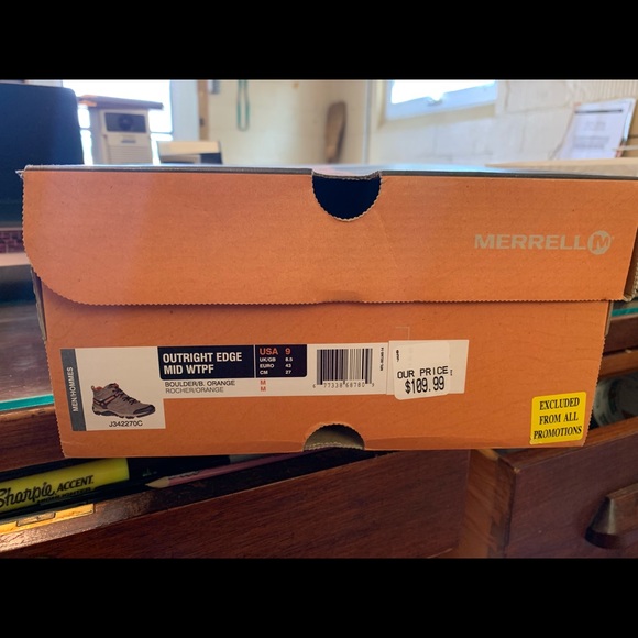 SOLD Men’s Merrell Outright Edge Mid WTPF - Picture 2 of 6